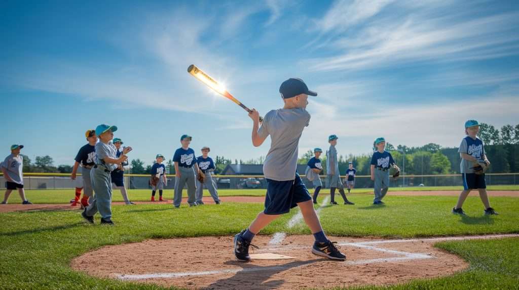 a photo of kids playing baseball in a fi DL9YLppRRUq8tGQPPt3gRA frQspQ4DQW6opcChiHmY9w